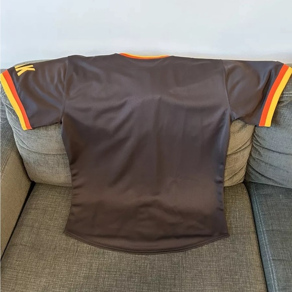 Majestic Cooperstown Collection San Diego Padres MLB Vintage Jersey Men’s Sz XXL - Picture 7 of 7